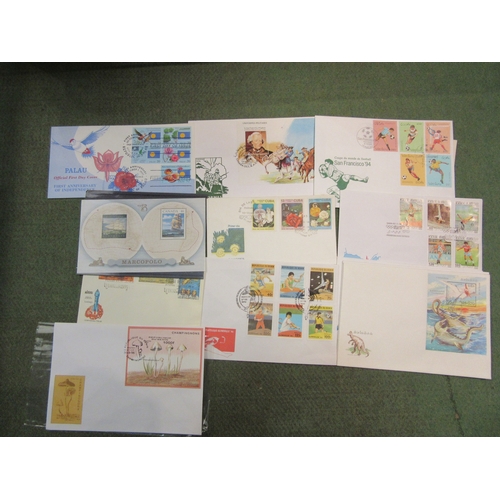 4283 - A large collection of first day covers and stamps