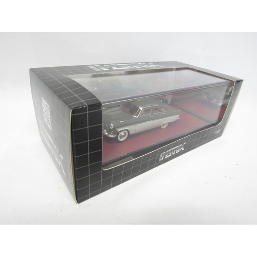 9406 - Three Matrix 1:43 Scale Models MX40603-1 diecast 1959-1962 Ford Zodiac 206E Saloon cars, comprising ... 