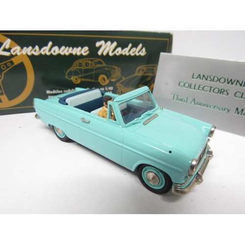 9451 - A boxed Lansdowne Models (Brooklin) LDM23X diecast 1962 Ford Consul Mk II Convertible, Lansdowne Col... 