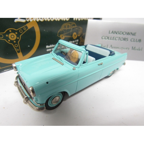 9452 - A boxed Lansdowne Models (Brooklin) LDM23X diecast 1962 Ford Consul Mk II Convertible, Lansdowne Col... 