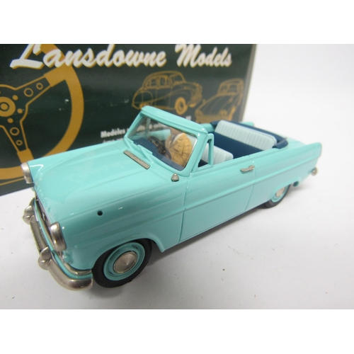 9453 - A boxed Lansdowne Models (Brooklin) LDM23X diecast 1962 Ford Consul Mk II Convertible, Lansdowne Col... 