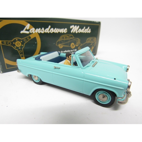 9453 - A boxed Lansdowne Models (Brooklin) LDM23X diecast 1962 Ford Consul Mk II Convertible, Lansdowne Col... 