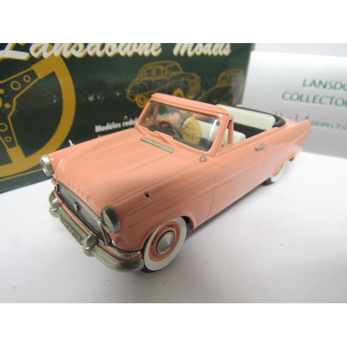 9455 - A boxed Lansdowne Models (Brooklin) LDM23X diecast 1962 Ford Consul Mk II Convertible, Lansdowne Col... 