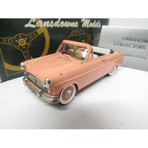 9456 - A boxed Lansdowne Models (Brooklin) LDM23X diecast 1962 Ford Consul Mk II Convertible, Lansdowne Col... 