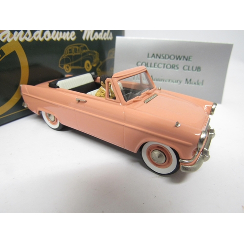 9456 - A boxed Lansdowne Models (Brooklin) LDM23X diecast 1962 Ford Consul Mk II Convertible, Lansdowne Col... 