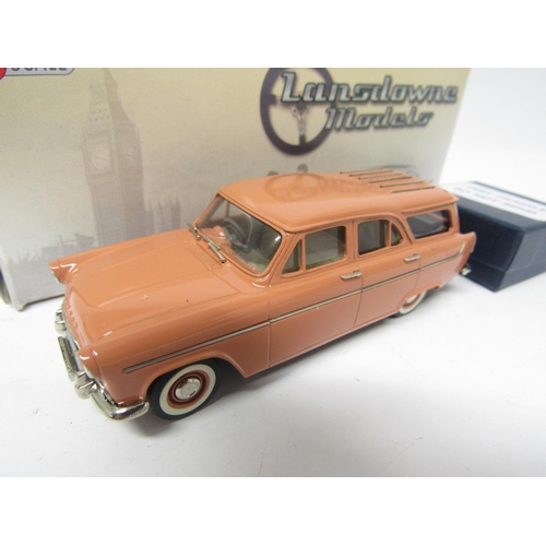 9448 - A boxed Lansdowne Models (Brooklin) LDM101 diecast 1957 Ford Zephyr Farnham Estate car in Pembroke c... 