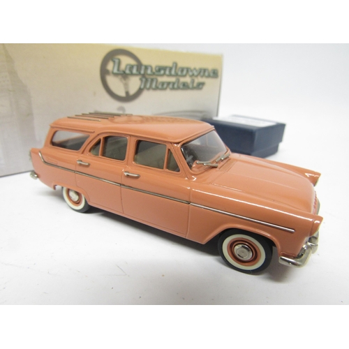 9465 - A boxed Lansdowne Models (Brooklin) LDM101 diecast 1957 Ford Zephyr Farnham Estate car in Pembroke c... 