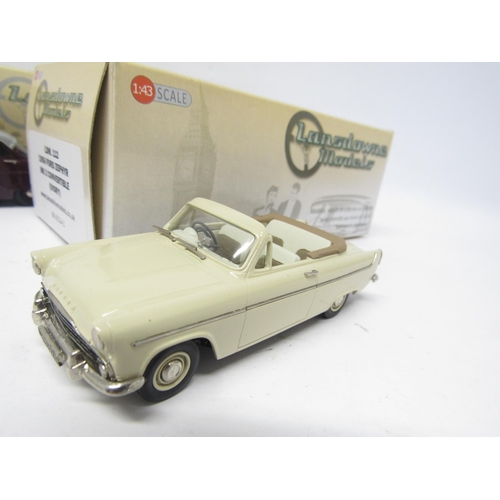 9446 - Two boxed Lansdowne Models (Brooklin) diecast model cars to include LDM57 1960 Ford Consul Mk II in ... 