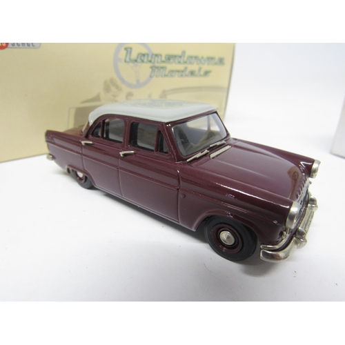 9446 - Two boxed Lansdowne Models (Brooklin) diecast model cars to include LDM57 1960 Ford Consul Mk II in ... 