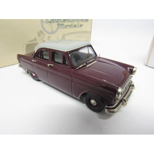 9461 - Two boxed Lansdowne Models (Brooklin) diecast model cars to include LDM57 1960 Ford Consul Mk II in ... 