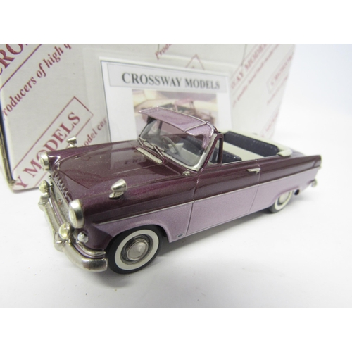 9459 - Two boxed Crossway Models limited edition diecast model cars to include CC04 Ford Consul Convertible... 