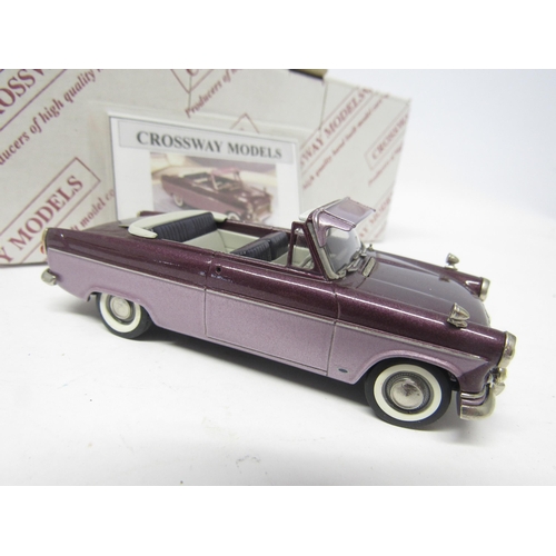 9459 - Two boxed Crossway Models limited edition diecast model cars to include CC04 Ford Consul Convertible... 