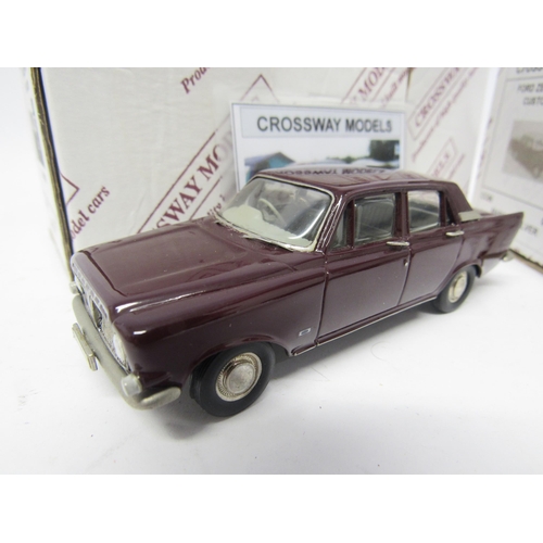 9458 - Two boxed Crossway Models limited edition diecast model cars to include CM09 Ford Zephyr 6 Mk 3 Salo... 