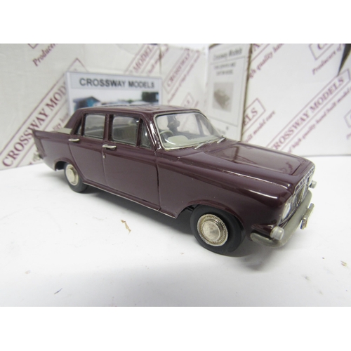 9458 - Two boxed Crossway Models limited edition diecast model cars to include CM09 Ford Zephyr 6 Mk 3 Salo... 