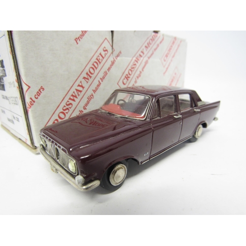 9445 - Two boxed Crossway Models limited edition diecast model cars to include CC04 Ford Consul Convertible... 