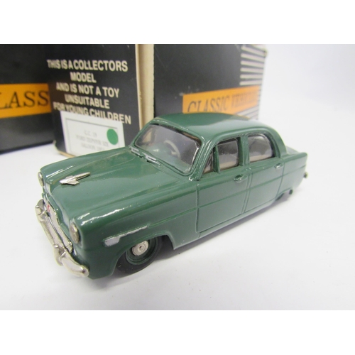 9450 - Three boxed Gems & Cobwebs 1:43 scale diecast model cars, comprising GC18W 1950 Ford Zephyr Converti... 