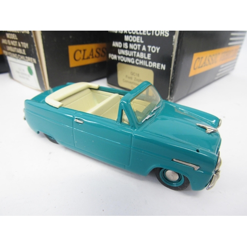 9447 - Three boxed Gems & Cobwebs 1:43 scale diecast model cars to include GC18 1950 Ford Zephyr Convertibl... 