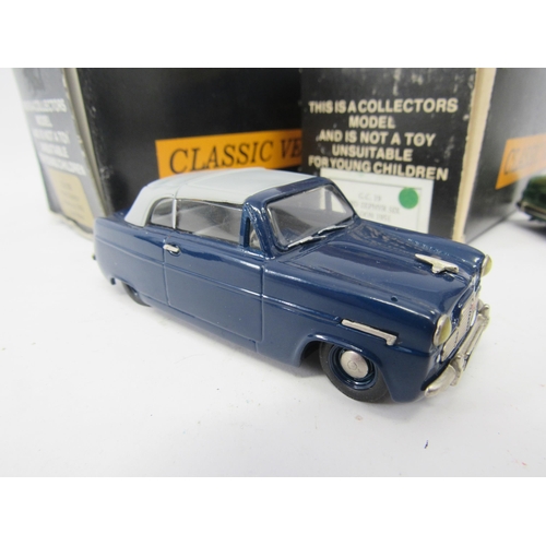 9447 - Three boxed Gems & Cobwebs 1:43 scale diecast model cars to include GC18 1950 Ford Zephyr Convertibl... 