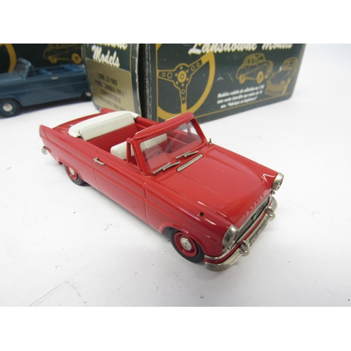 9477 - Two boxed Lansdowne Models (Brooklin) diecast model cars to include LDM23 1962 Ford Consul Convertib... 