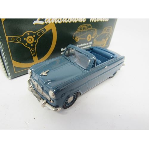 9477 - Two boxed Lansdowne Models (Brooklin) diecast model cars to include LDM23 1962 Ford Consul Convertib... 