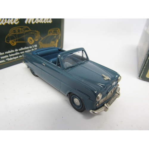 9477 - Two boxed Lansdowne Models (Brooklin) diecast model cars to include LDM23 1962 Ford Consul Convertib... 