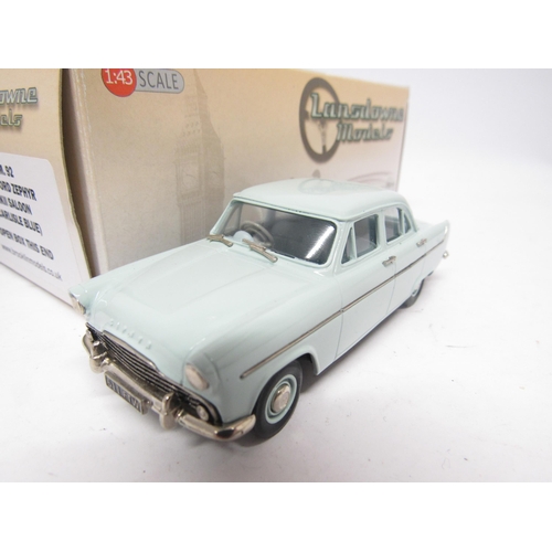 9474 - Two boxed Lansdowne Models (Brooklin) diecast model cars to include LDM92 1956 Ford Zephyr Mk II Sal... 