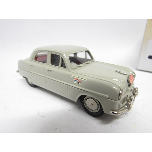 9472 - A boxed Lansdowne Models (Brooklin) LDM7X diecast Ford Zephyr Six Monte Carlo Winner in grey, togeth... 