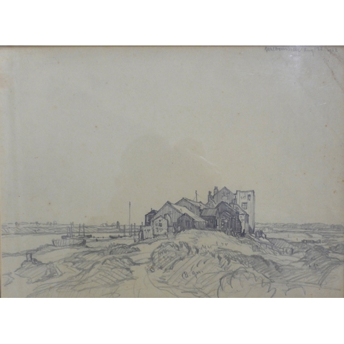 6059 - LEONARD RUSSELL SQUIRRELL RE,RI,RWS (1893-1979) Three framed and glazed pencil drawings, each with A... 