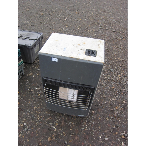 3381 - A bottle gas heater