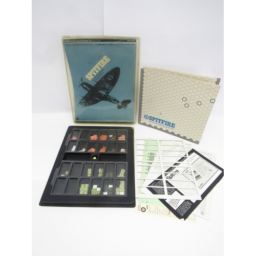 9005 - Two boxed Simulations Publications wargames strategic military board games to include Spitfire: Tact... 