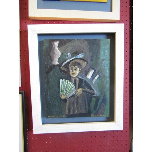 1043 - CYRIL JOHN BROMLEY: two oils on board depicting copies of Picasso works including 