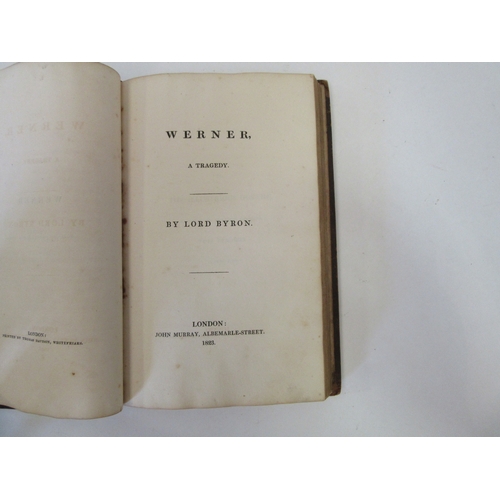 1467 - George Noel Gordon, Lord Byron, three 1st editions bound together in one volume: 'Mazeppa, a Poem - ... 