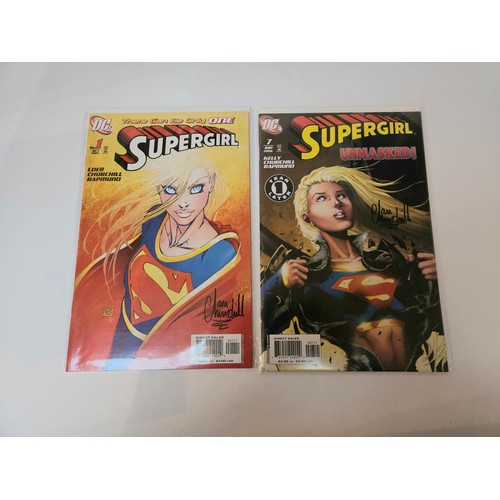 9026 - DC Comics 'Supergirl' - approximately 90 Modern Age comics including two signed copies; 'Supergirl U... 