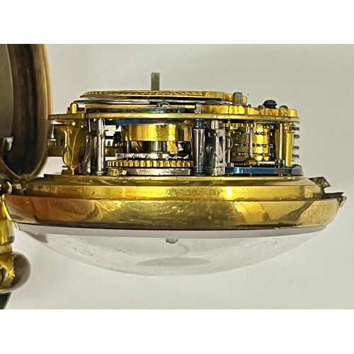 5283 - THOMAS TOMPION (1639-1713): A 17th Century silver gilt pair cased quarter repeating pocket watch by ... 