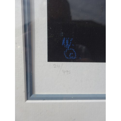 4203 - MACKENZIE THORP (b.1956): A framed and glazed limited edition print 'Game In The Street'. Pencil sig... 