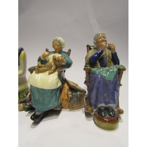 4493 - Six Royal Doulton figures: 