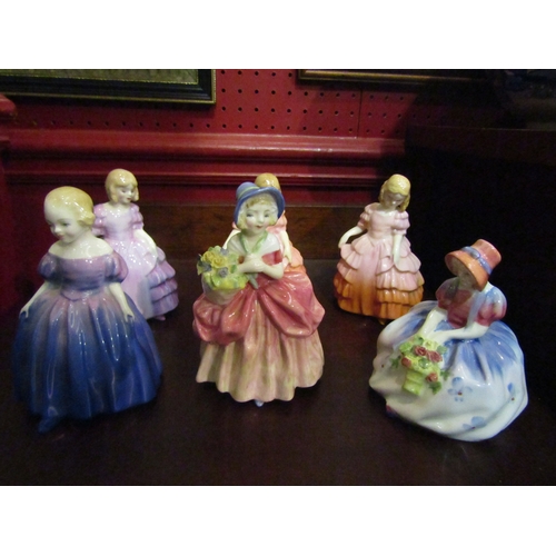 4056 - Six Royal Doulton ladies including 