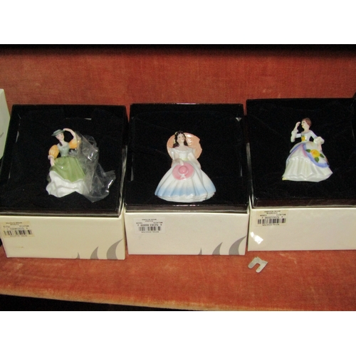 4078 - Eleven miniature Royal Doulton and similar ladies including 