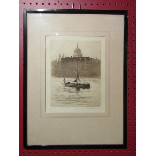 4116 - Two engravings of London scenes: 