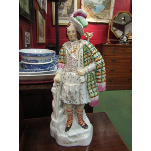 4136 - Two Staffordshire figures 