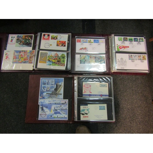 1650 - A box containing seven albums of first day covers including railway and sporting examples