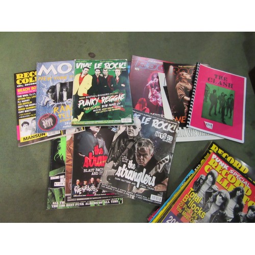 4318 - A collection of music magazines and ephemera, mostly of Punk Rock interest