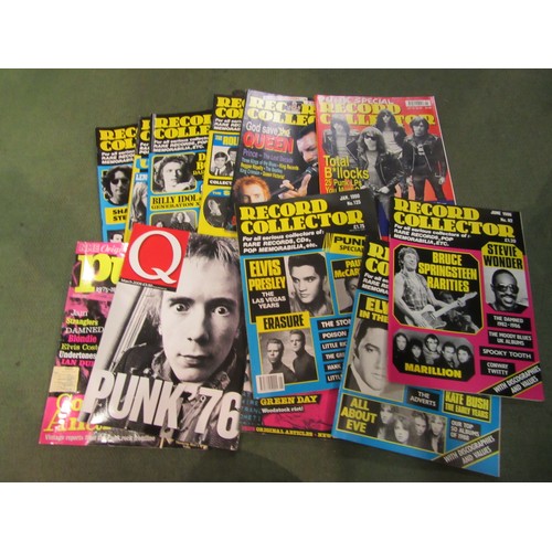 4318 - A collection of music magazines and ephemera, mostly of Punk Rock interest