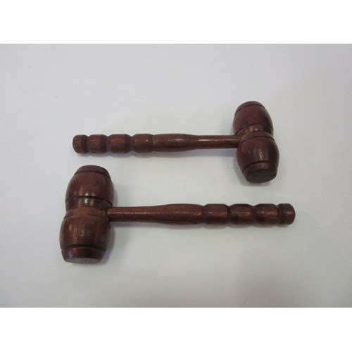 1363 - A pair of oak gavels