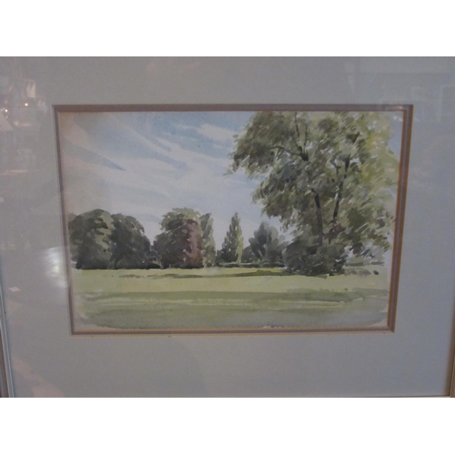 1062 - JOHN R.L. FRENCH 2nd Earl of Ypres (1881-1958): Two watercolours, one depicting Henley-on-Thames.  B... 