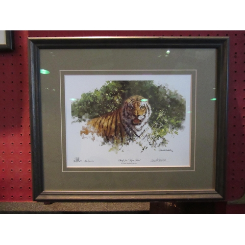 1063 - A limited edition print after David Shepherd (1931-2017) 'Study for Tiger Fire', signed to margin, 4... 