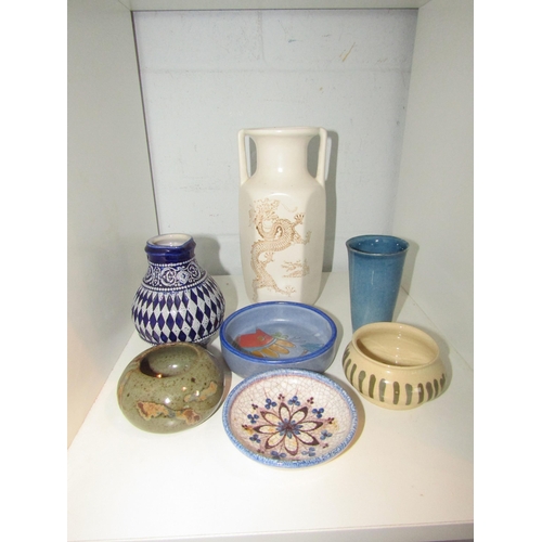 1458 - A box of miscellaneous ceramics to include 