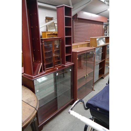 2398 - Two glazed display cabinets