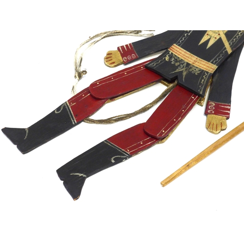 4059 - A double fronted French soldier toy and a monkey toy (2)