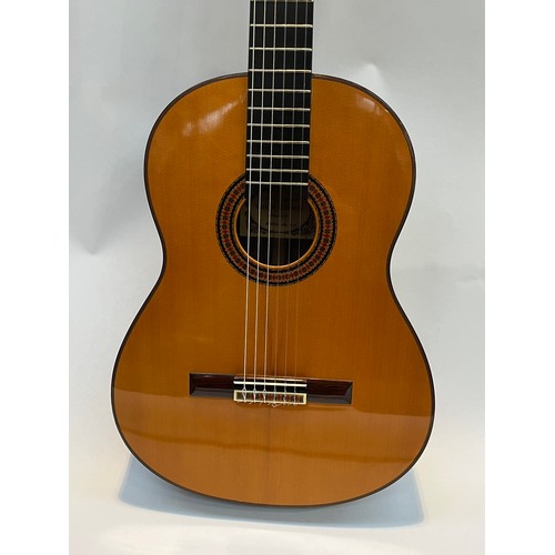 5095 - A Vicente Camacho Amparo-3 classical acoustic guitar with Brazilian Rosewood sides, back and bridge,... 